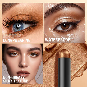 LANGMANNI cream swatches on skin show texture, blendability, and payoff