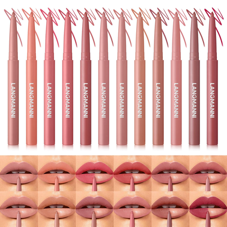LANGMANNI front packaging shot showing compact 12-liner set and portability