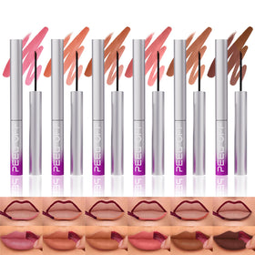LANGMANNI front packaging set showing six colors and benefits