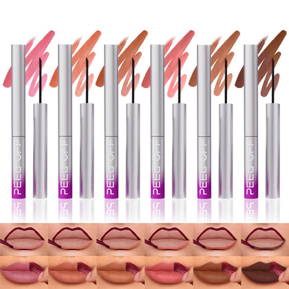 LANGMANNI front packaging set showing six colors and benefits