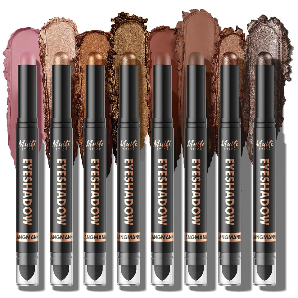 LANGMANNI front packaging showing eight sticks and benefits