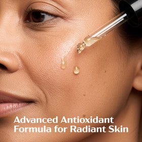 Lanmeri ingredients group display showing antioxidant-rich triad benefits