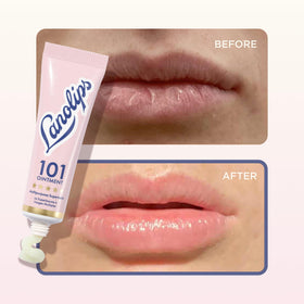Lanolips on cuticles showing nail care and moisturization benefit