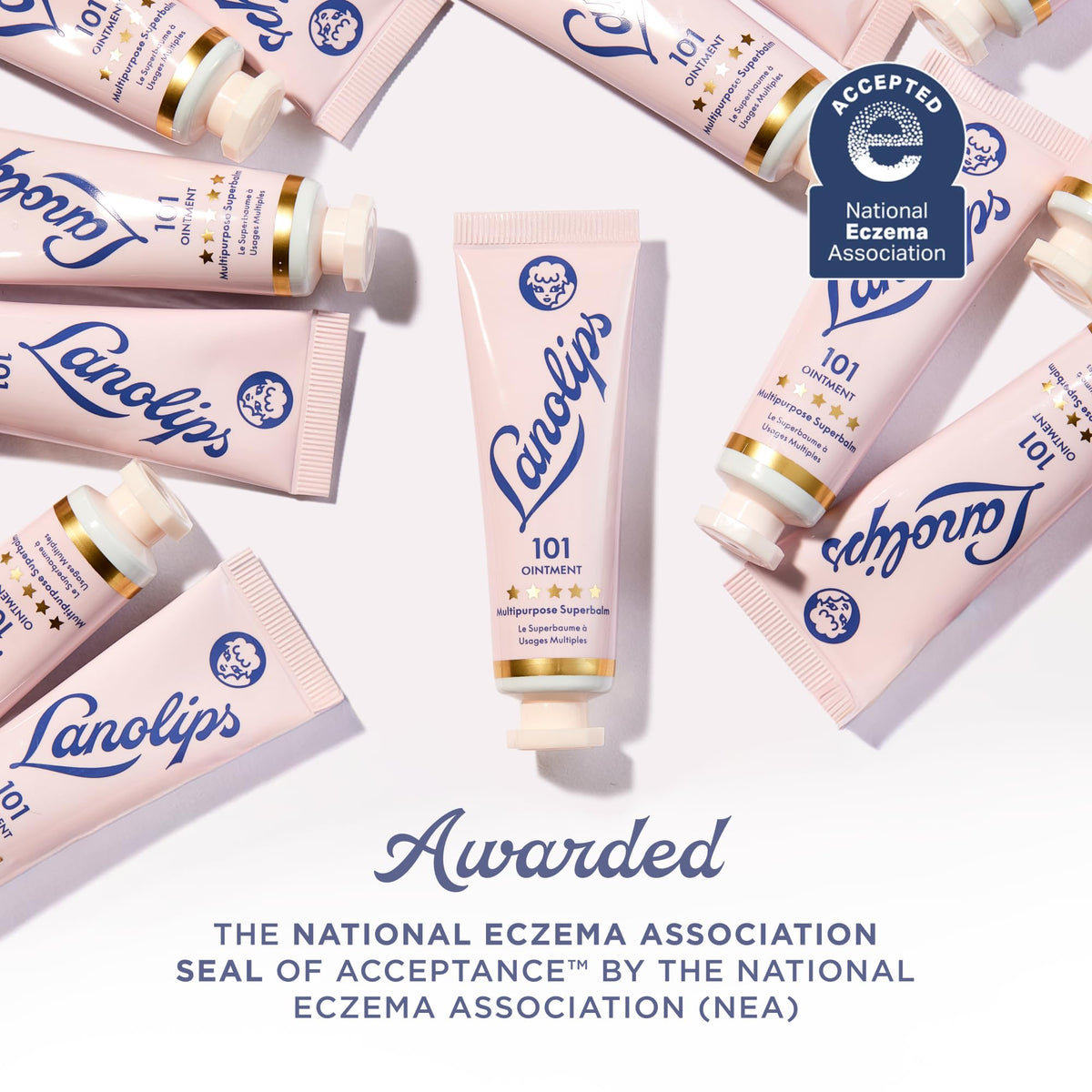 Lanolips ingredient label closeup illustrating clean formula benefits