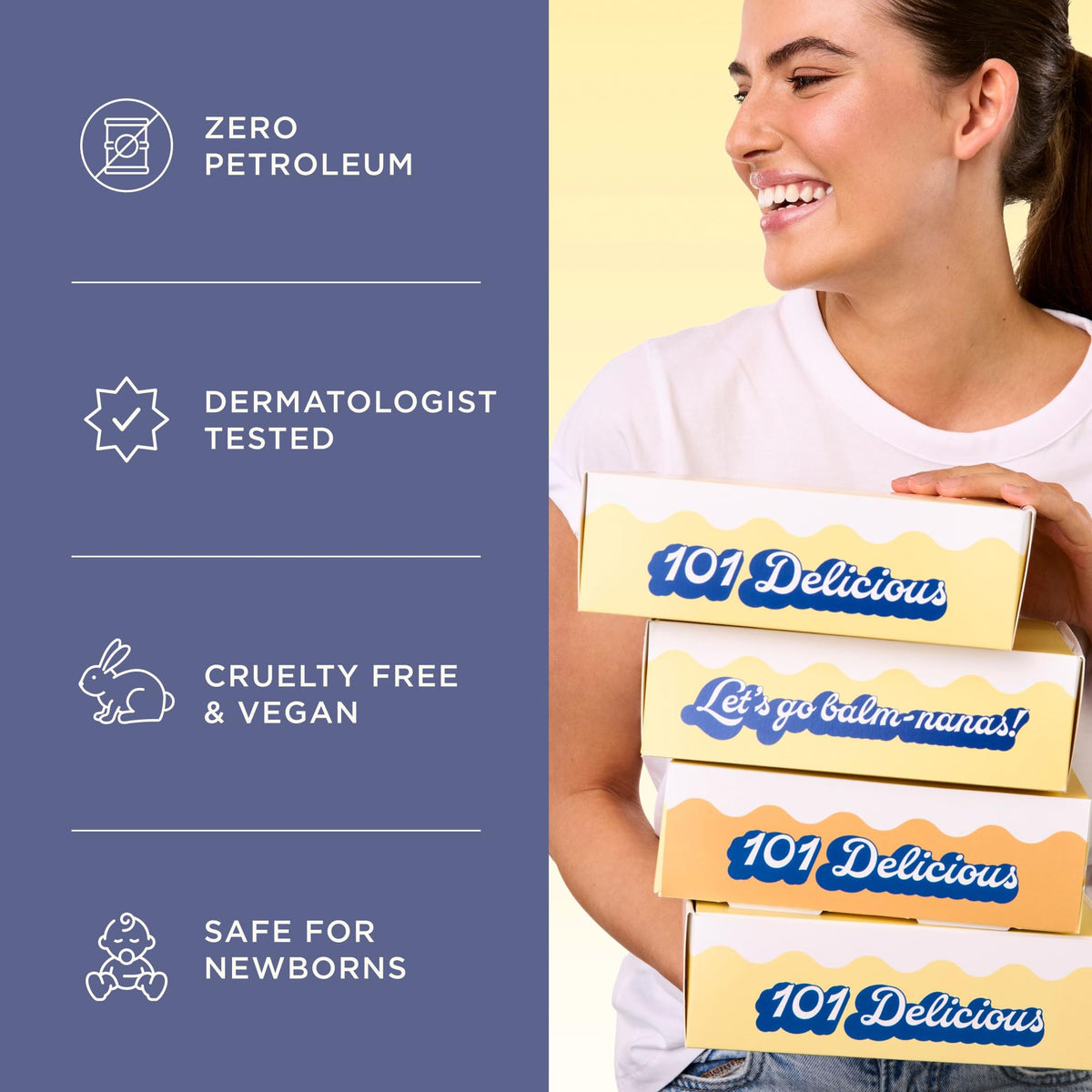 Lanolips ingredients label close shot highlighting clean petrolatum-free formula