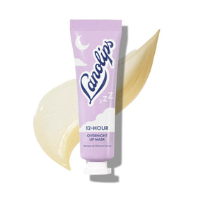 Lanolips jar front view showing product for overnight hydration