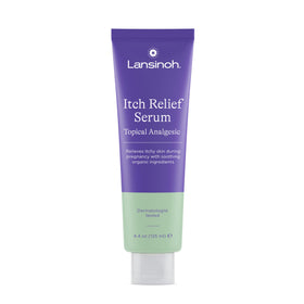 Lansinoh front packaging showing 4.4 oz bottle and cooling benefit