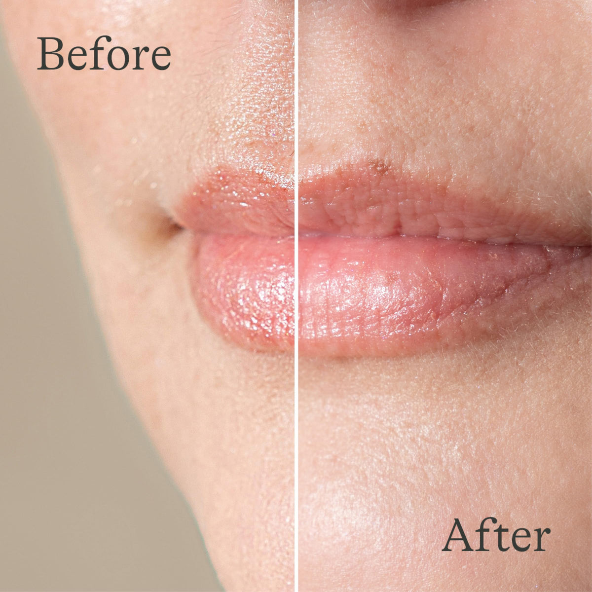 Lansinoh being applied to lips showing gentle moisturizing action