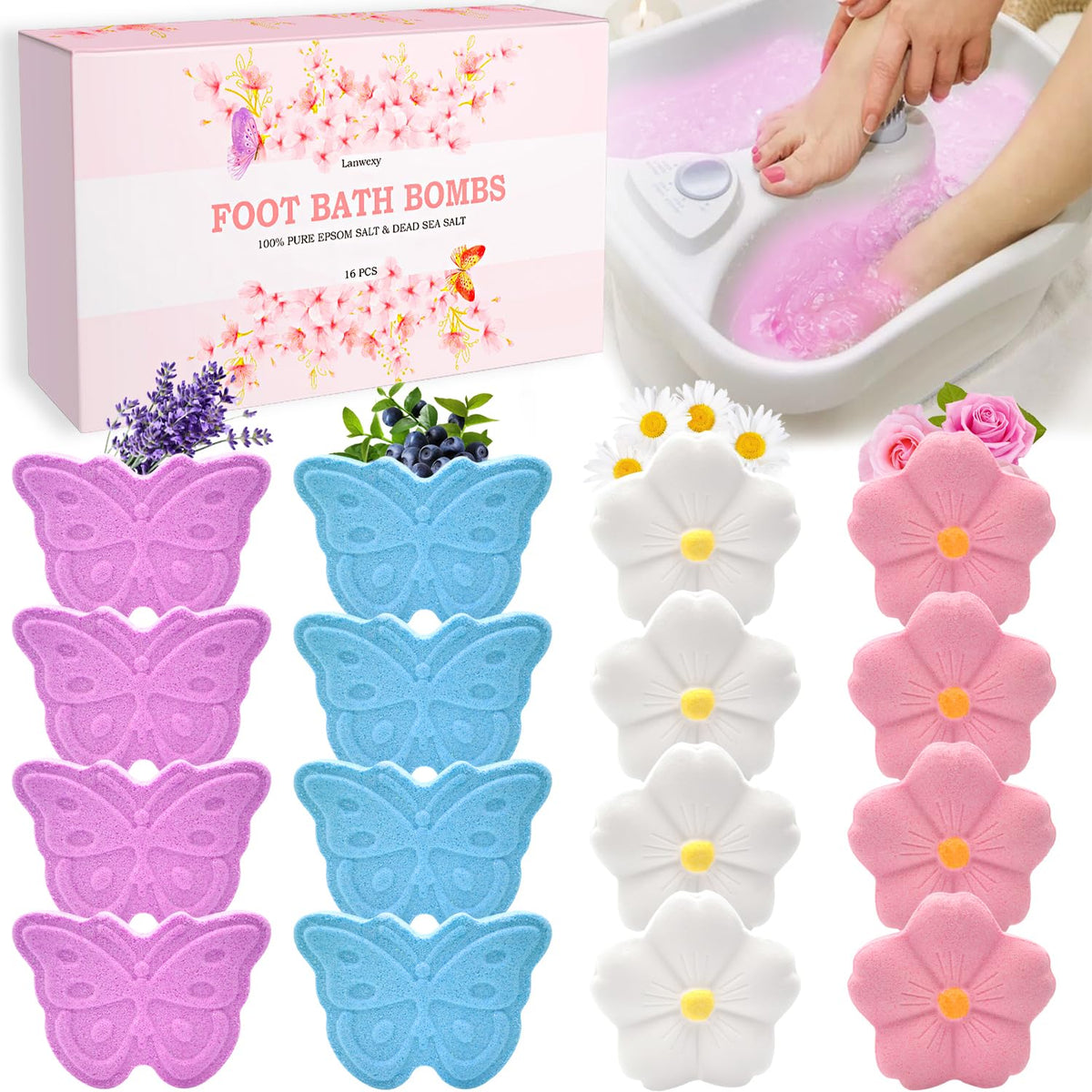 Lanwexy front packaging showing 16-pack and scent variety for gifting