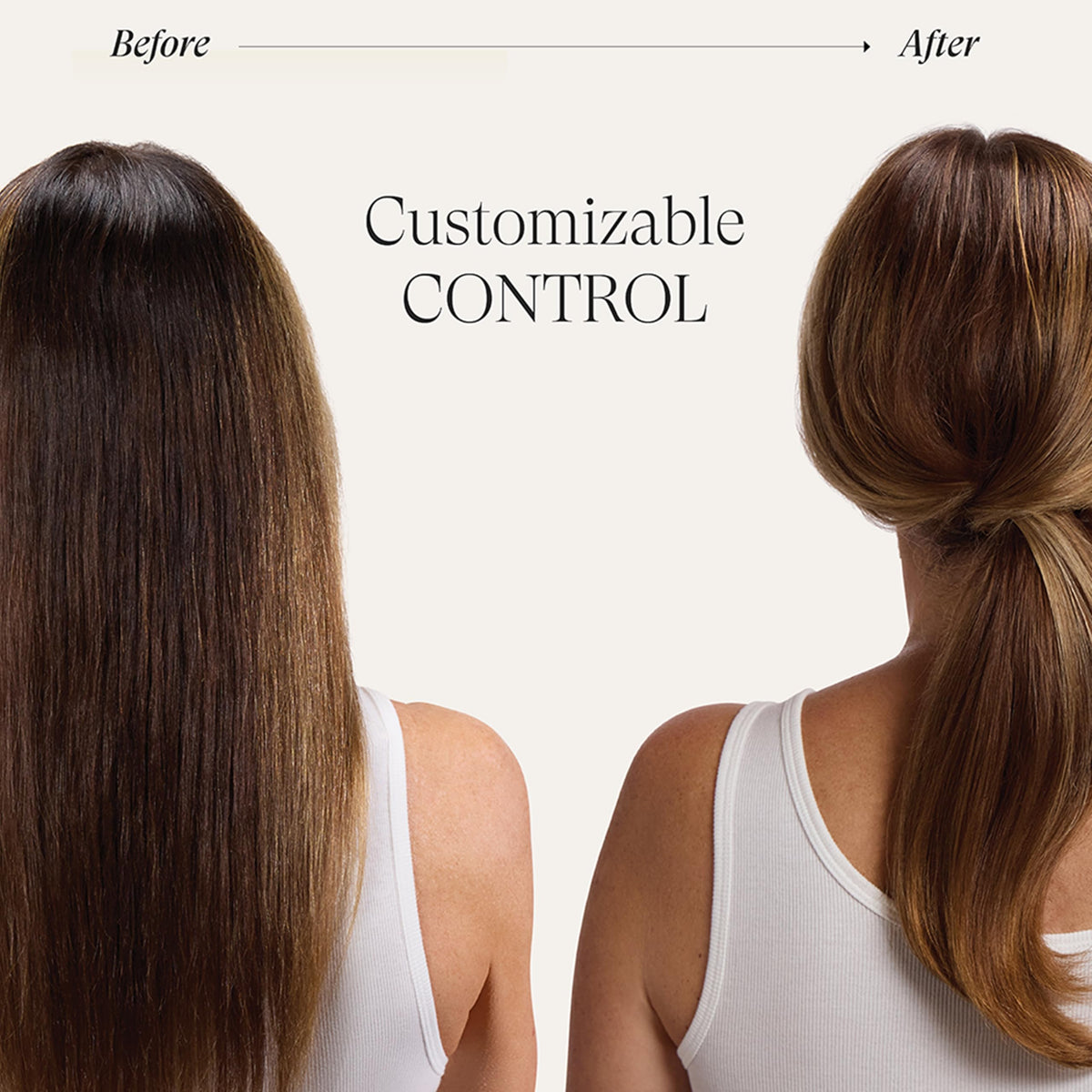L’ANZA product in hand indicating compact size and travel-friendly convenience