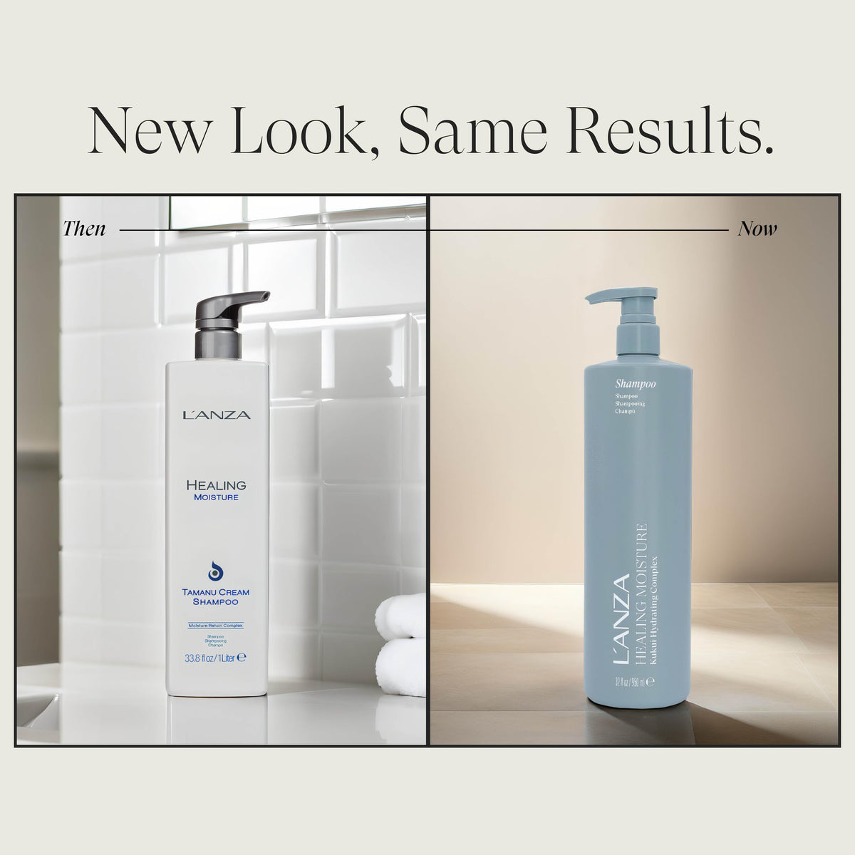 L’ANZA back label with ingredients and directions for clarity