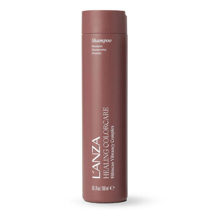 L’ANZA front bottle showing product and vibrant color preservation benefit