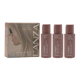 L’ANZA healing colorcare mini kit front packaging showing trio travel benefit