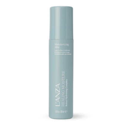 L’ANZA front packaging showcasing the hydrating leave-in mist and benefits