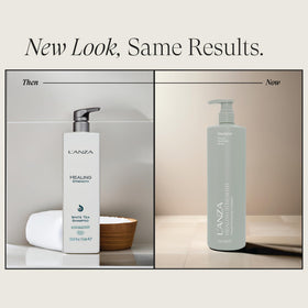L’ANZA back label close-up highlighting ingredients and usage directions