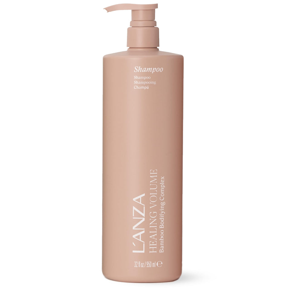 L’ANZA bottle front label showing product name and benefits, clear branding and full-size view