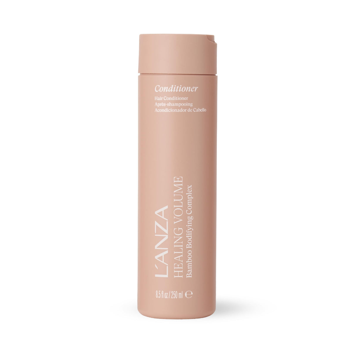L'ANZA front packaging showing bottle and product name with clear benefit