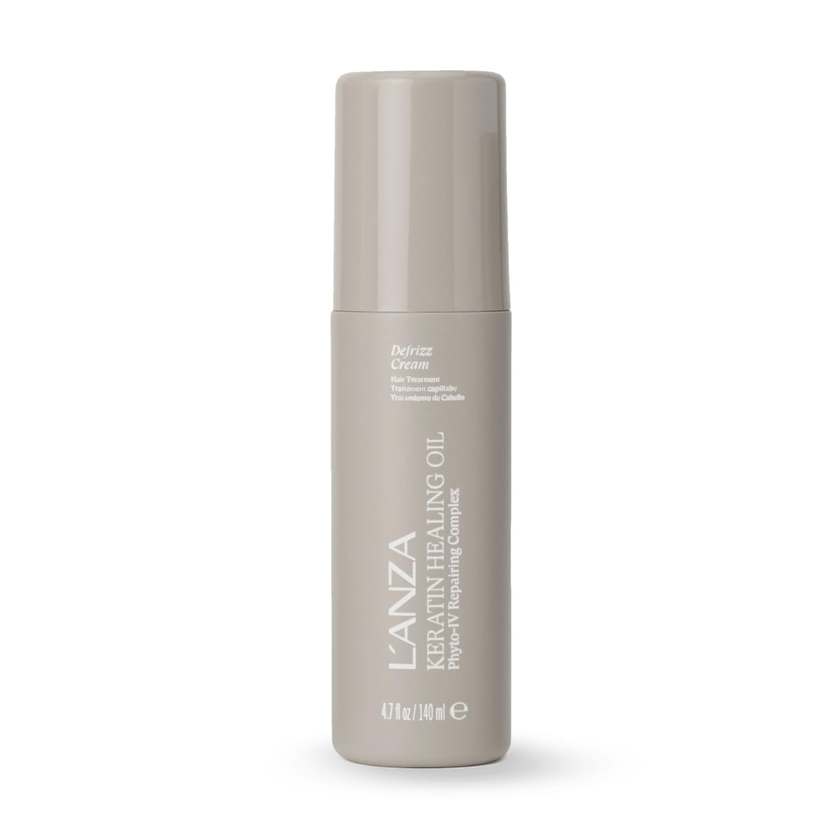L’ANZA front packaging showing product and benefits for smooth hair