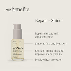L’ANZA treatment being dispensed from pump showing easy, controlled application
