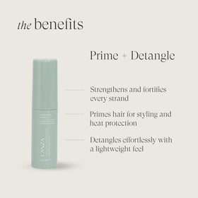 L’ANZA primer texture close-up illustrating lightweight, non-greasy finish