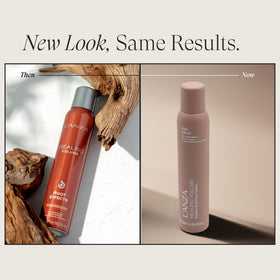 L’ANZA mousse texture dispensed in hand highlighting lightweight, airy foam