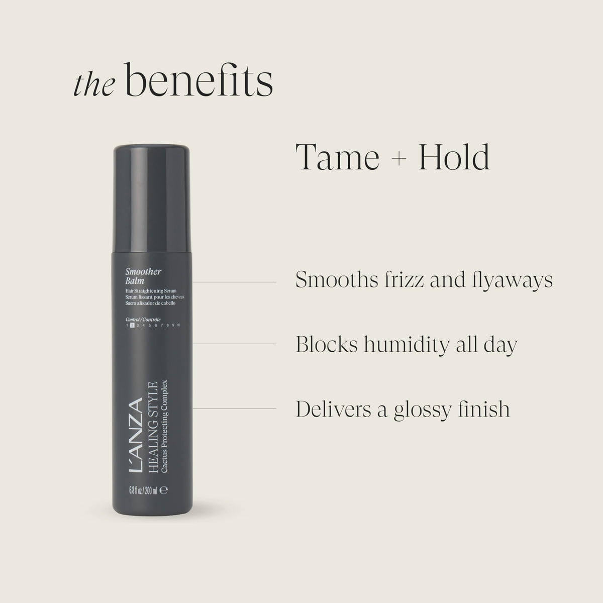 L’ANZA close-up texture of balm cream highlighting smooth spreadability