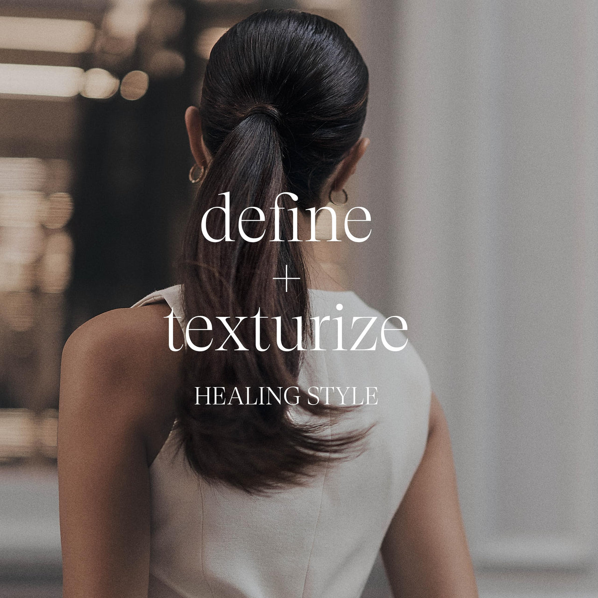 L’ANZA label detail highlighting keratin technology for strengthening