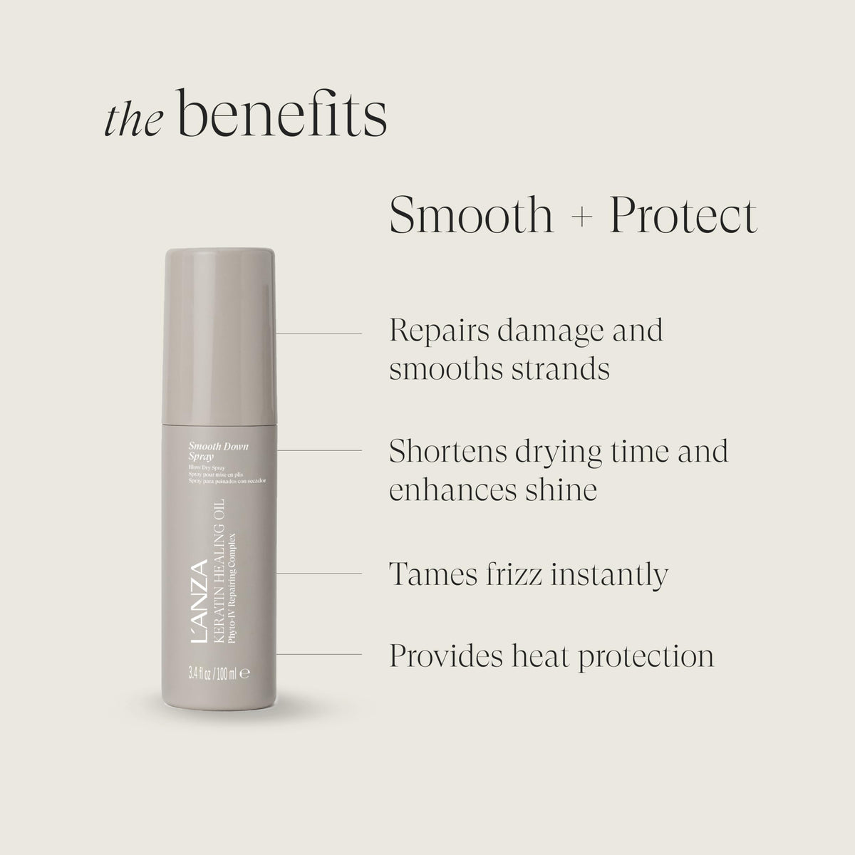 L’ANZA oil texture on hand highlighting lightweight, non-greasy shine
