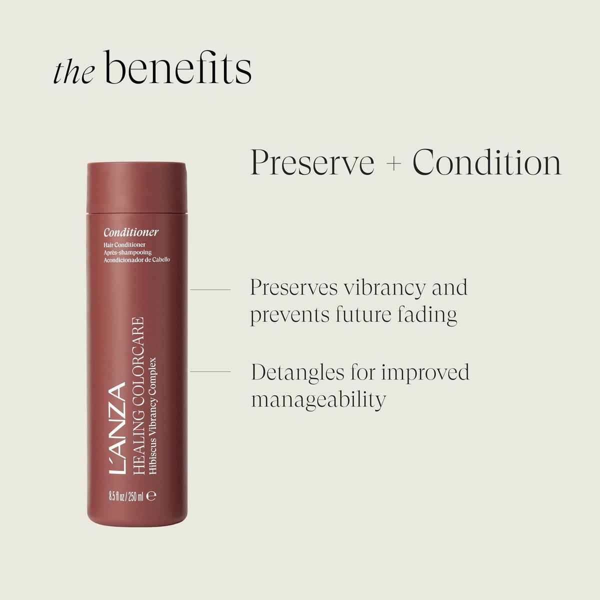 L’ANZA Trauma Treatment spray nozzle ready to apply with heat and UV protection