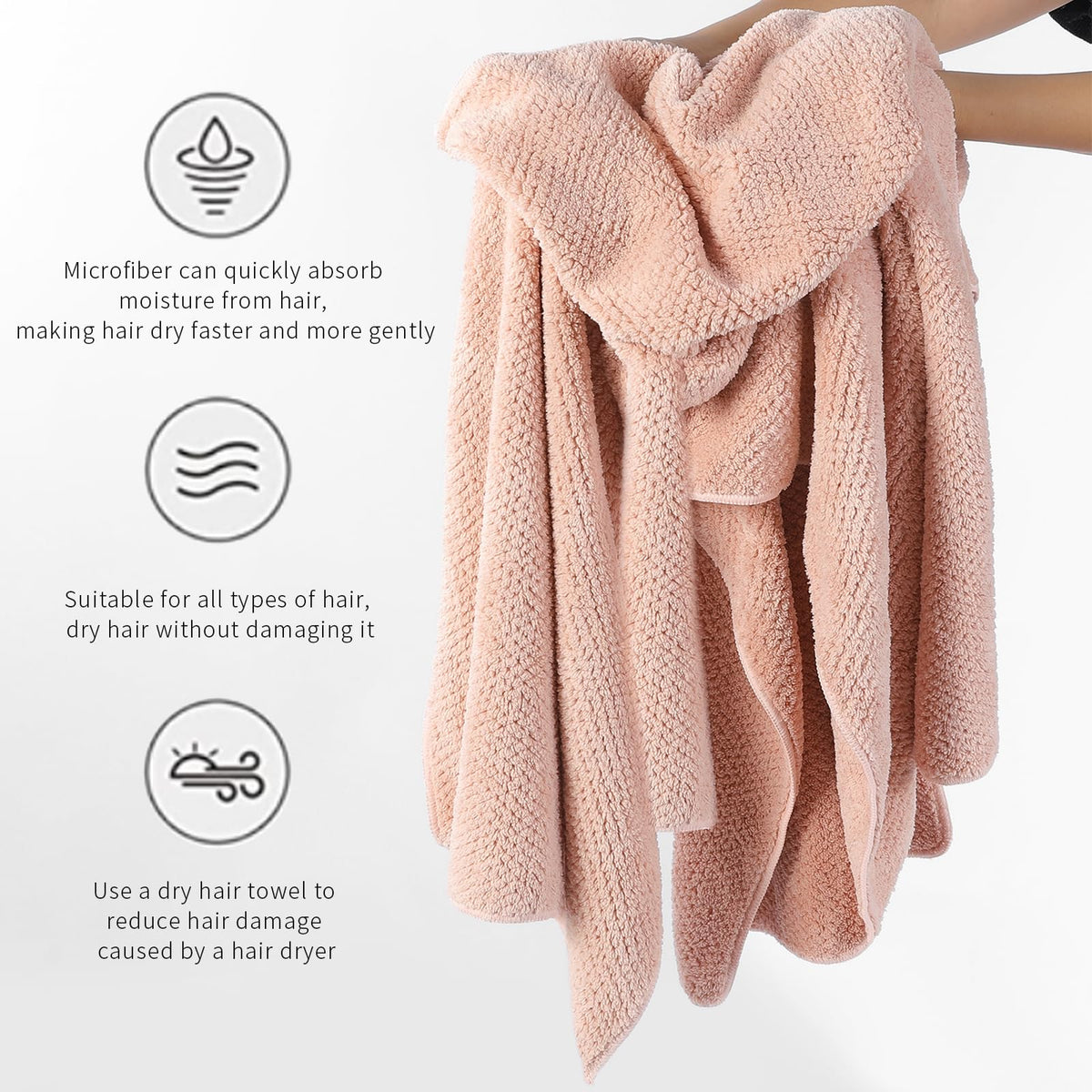 Laojbaba microfiber close-up shows soft absorbent weave for fast drying