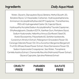 LAPCOS after-use cheek close-up showing hydrated skin glow