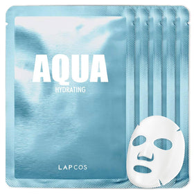 LAPCOS front packaging showing five-sheet pack and benefits