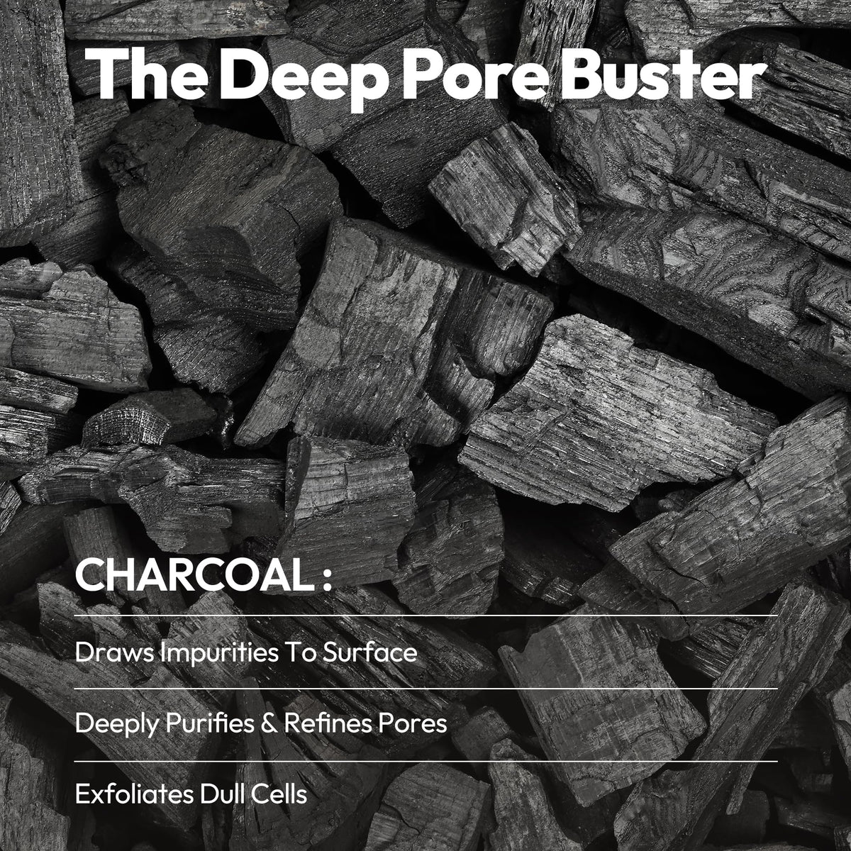 LAPCOS mask sheet texture close-up highlighting breathable charcoal fibers