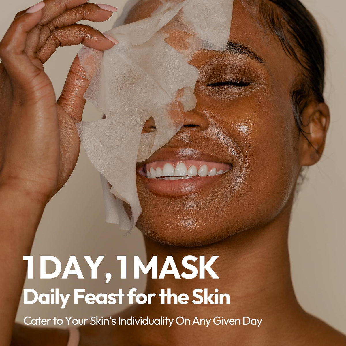 LAPCOS collagen mask serum drip highlighting firming boost