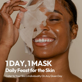 LAPCOS collagen mask serum drip highlighting firming boost