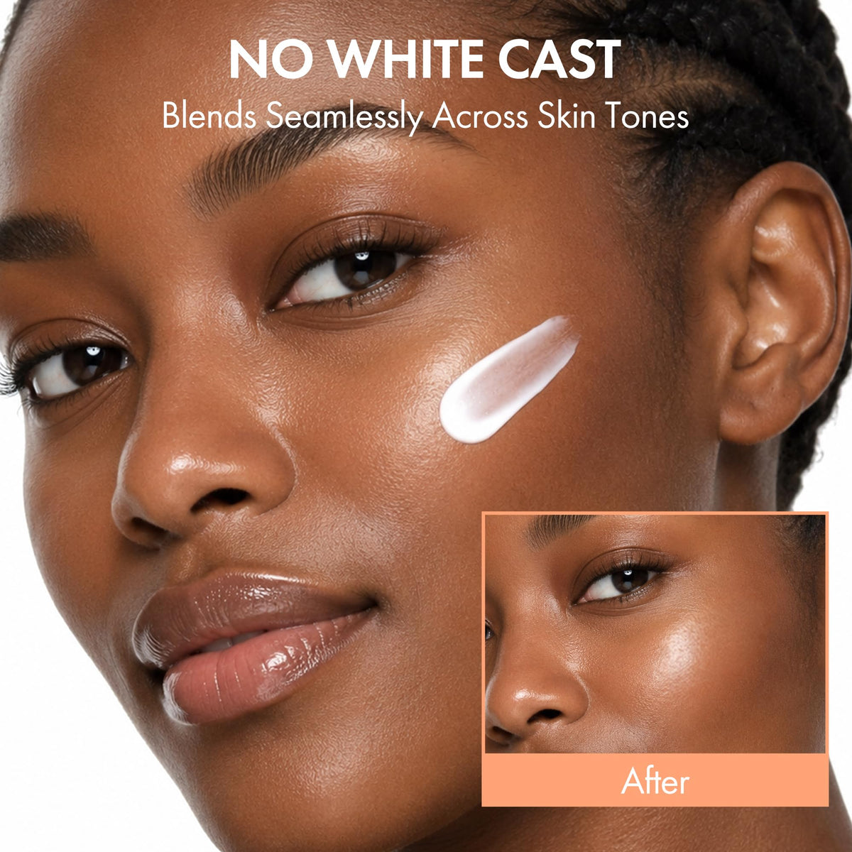 LAPCOS under-makeup use showing smooth layering benefit