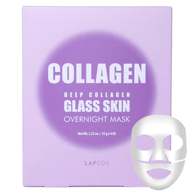 LAPCOS front packaging showing deep collagen mask and benefits
