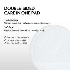 LAPCOS pad in hand demonstrating size and easy application benefit