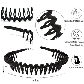 LAPOHI close-up of teeth and end bump showing secure grip and scalp protection benefit