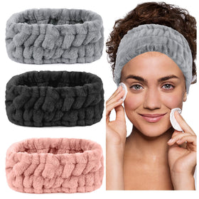 LAPOHI front packaging view showing three headbands and benefits