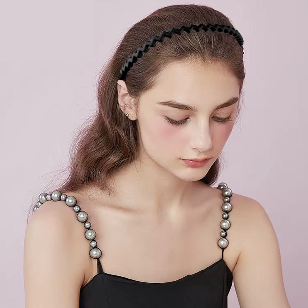 LAPOHI headband beside ruler showing size and flexible fit benefit