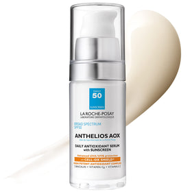 La Roche-Posay front packaging showing SPF 50 protection and benefits
