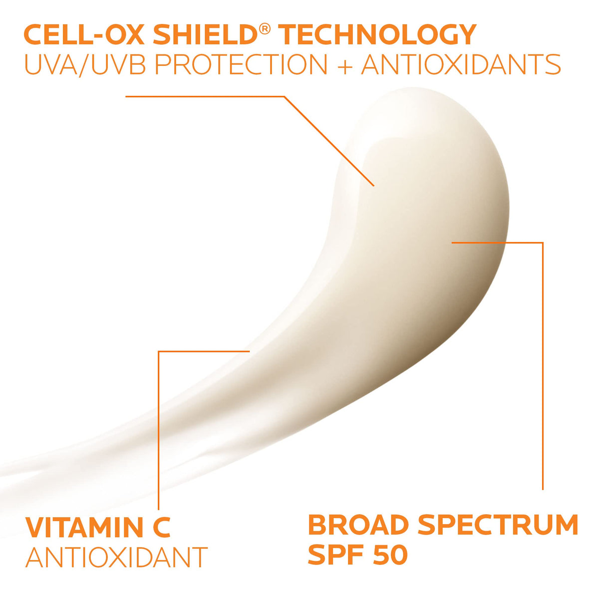 La Roche-Posay pump dispensing oil-free sunscreen serum for easy control
