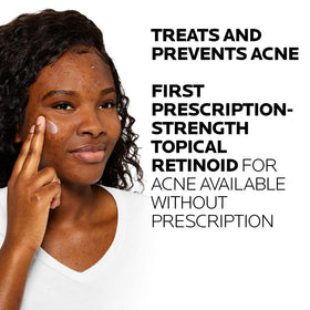 La Roche-Posay applied on face in evening routine showing even coverage