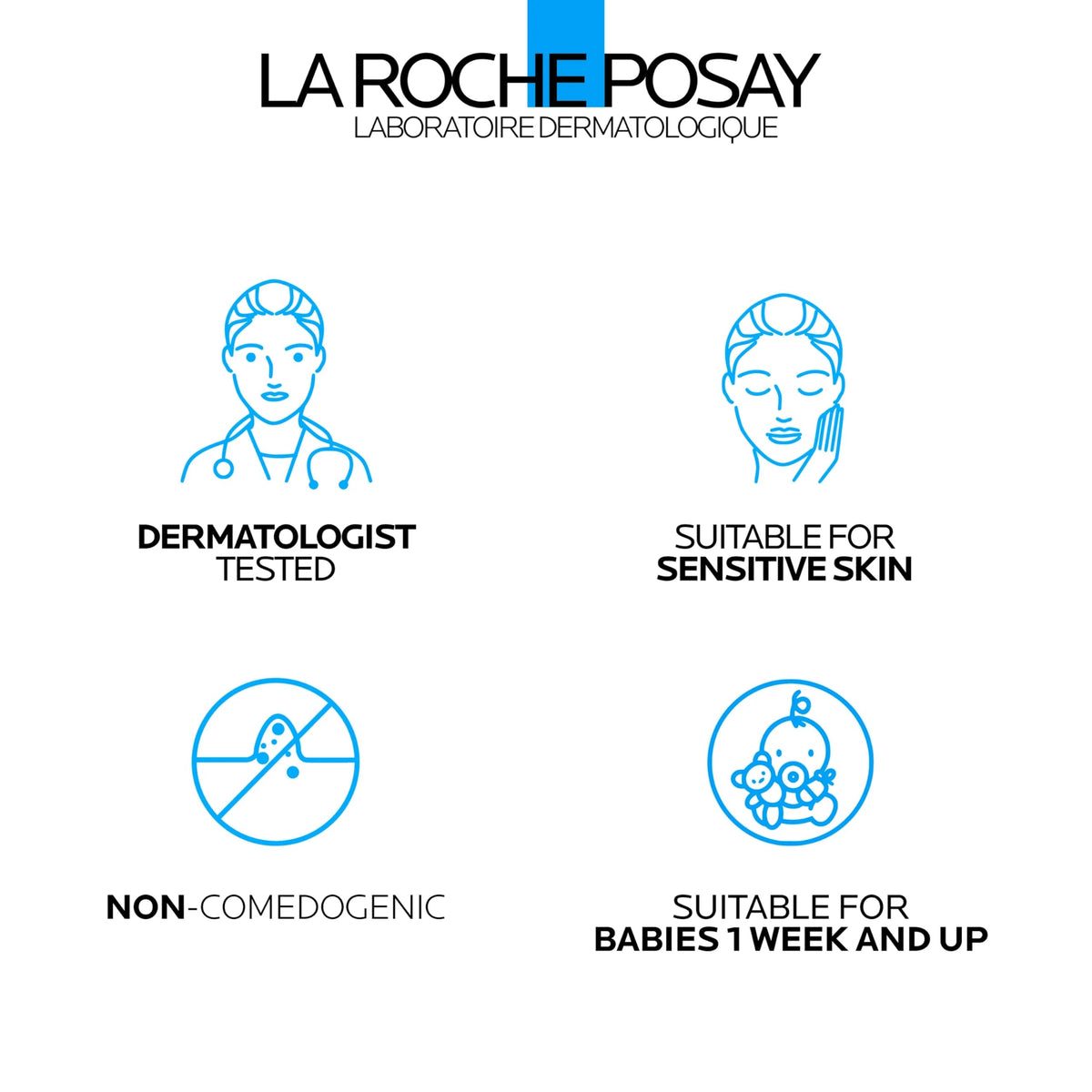 La Roche-Posay tube in travel pouch showing portability and on-the-go barrier care