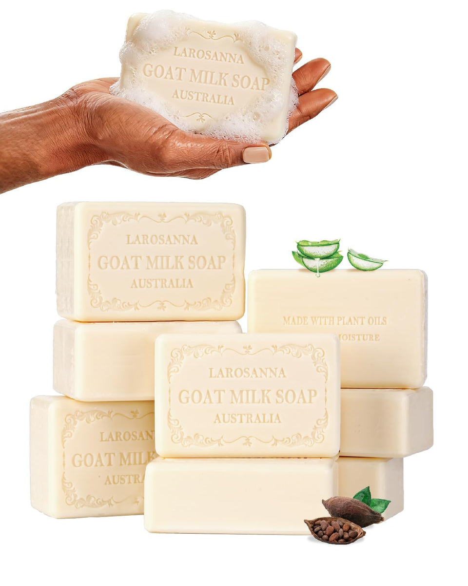 larosanna front packaging showing family pack and natural branding benefits