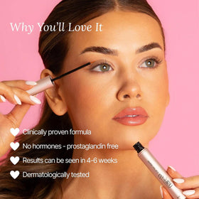 Lash Therapy Australia serum texture drop demonstrating lightweight, fast-absorbing formula benefit
