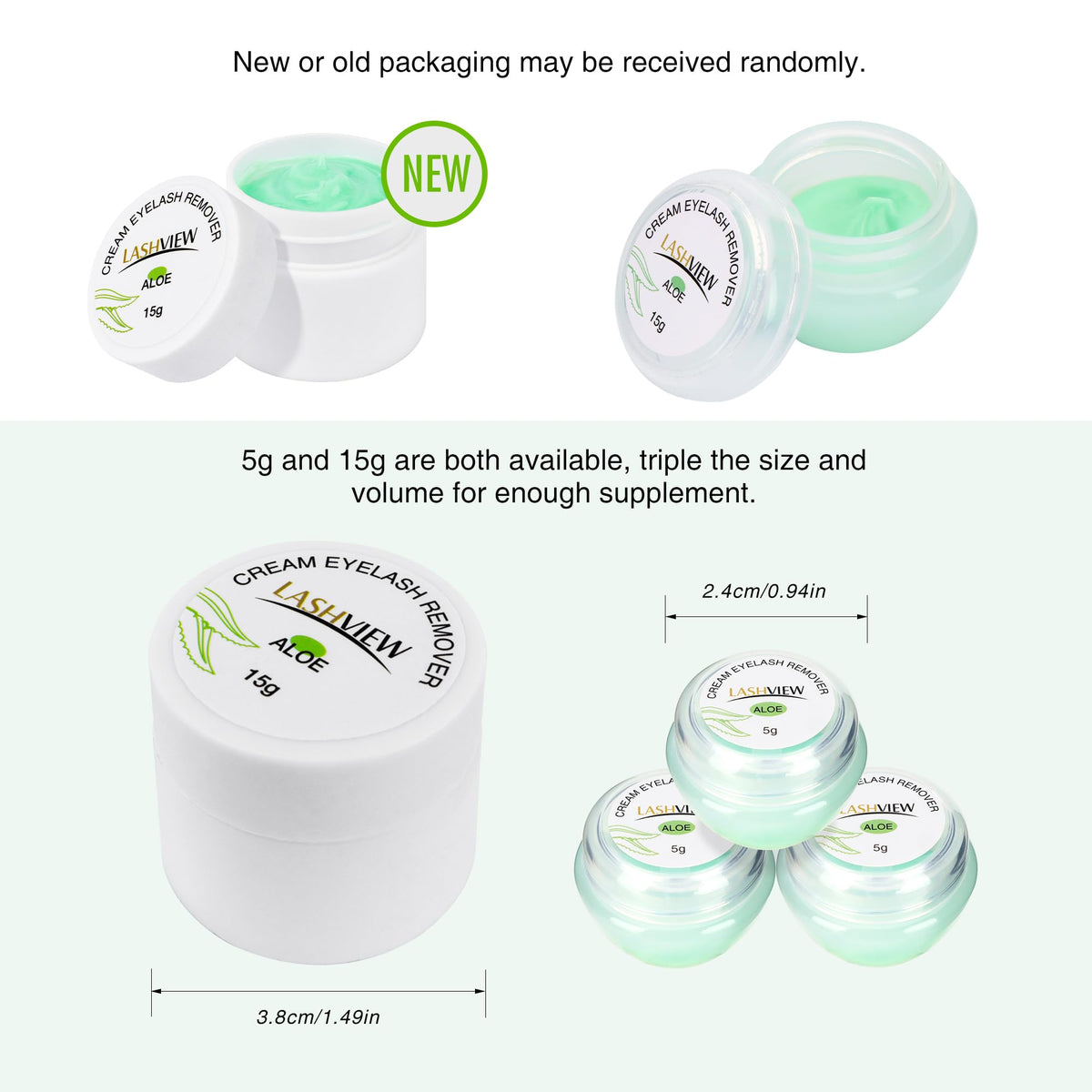 LASHVIEW application on micro swab demonstrating precise professional use