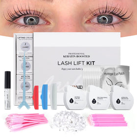 LASHVIEW front packaging showing full professional kit and benefits
