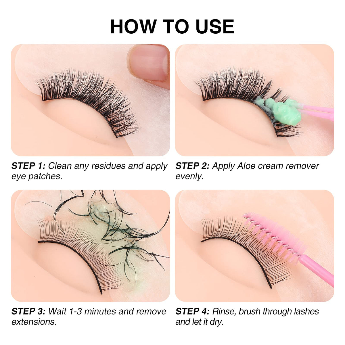 LASHVIEW in salon setting showing comfortable client removal process